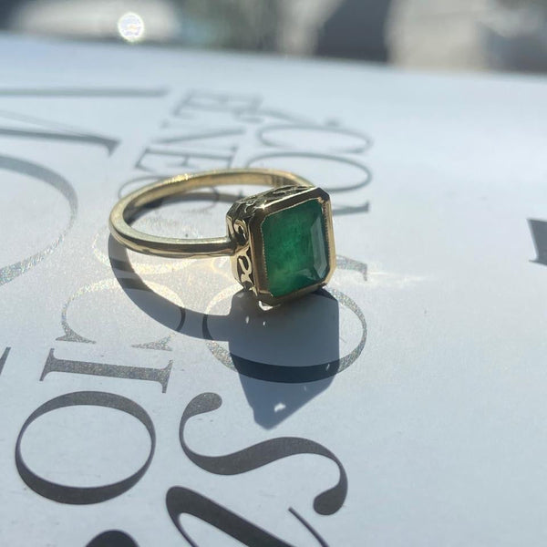 ANILLO COLUCCI ESMERALDA