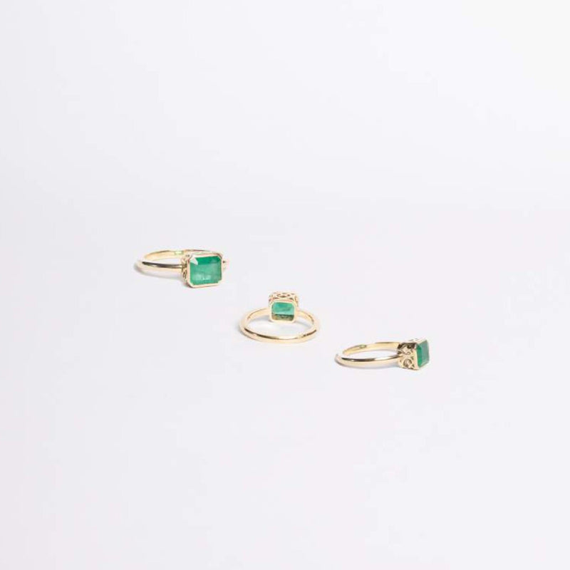 ANILLO COLUCCI ESMERALDA