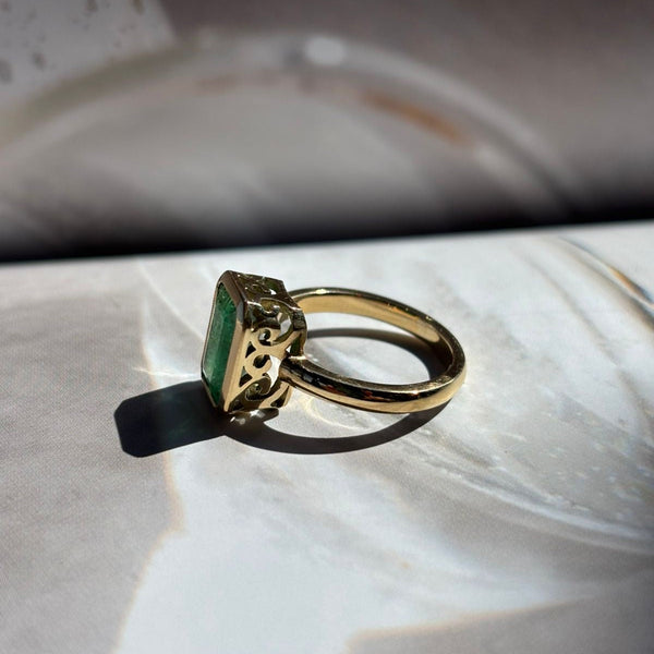 ANILLO COLUCCI ESMERALDA