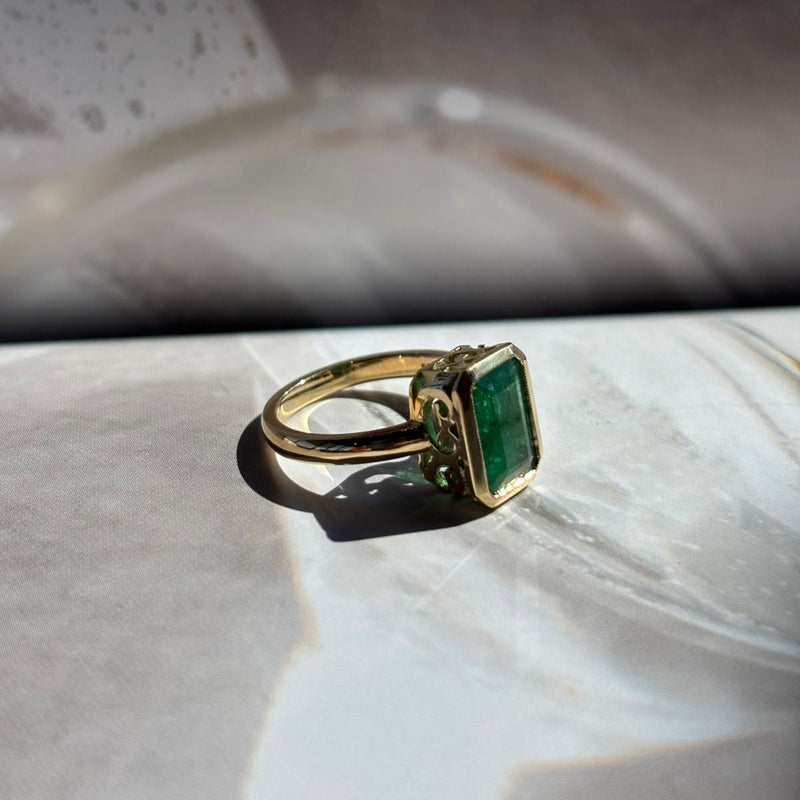 ANILLO COLUCCI ESMERALDA