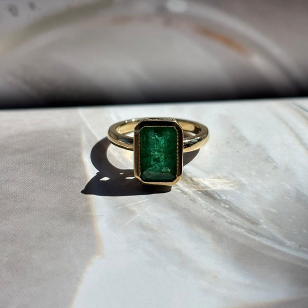 ANILLO COLUCCI ESMERALDA
