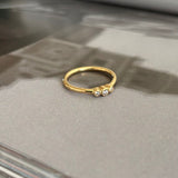 ANILLO VIRGILIO 3 PIEDRAS