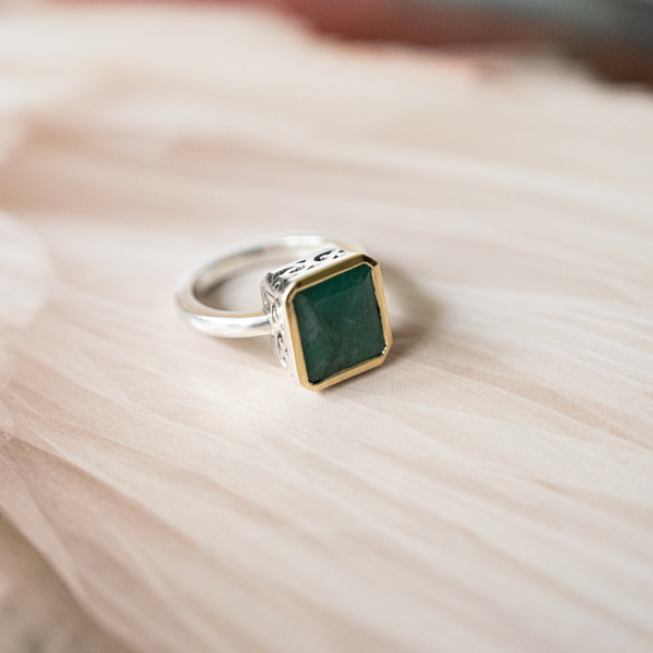 ANILLO FABBIANI  ESMERALDA