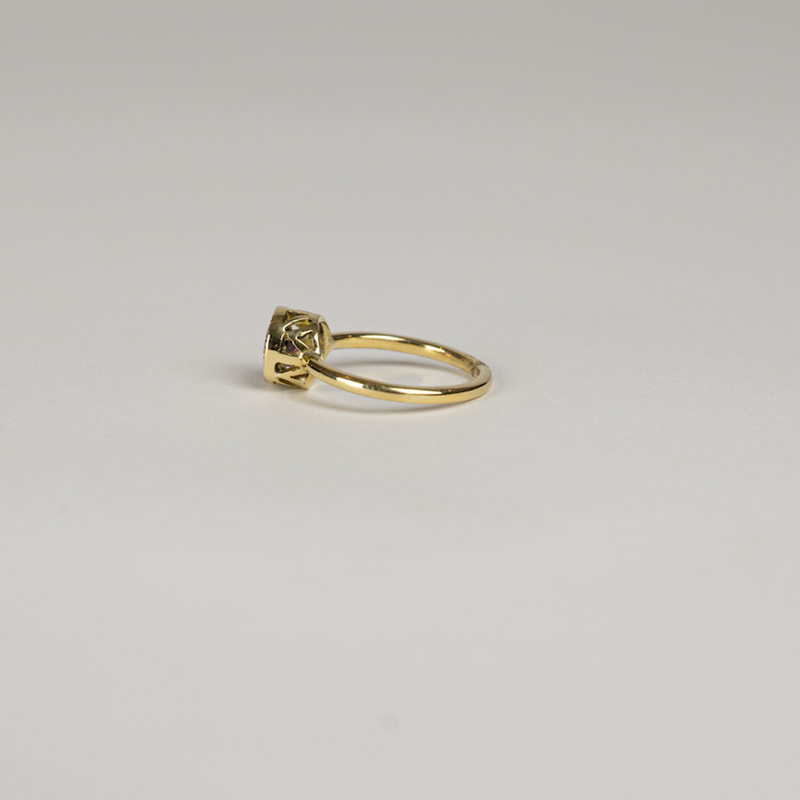 ANILLO CLEMENTINA TURMALINA ROSADA