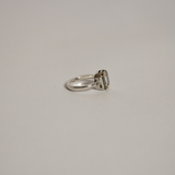 ANILLO TOPACIO BLANCO