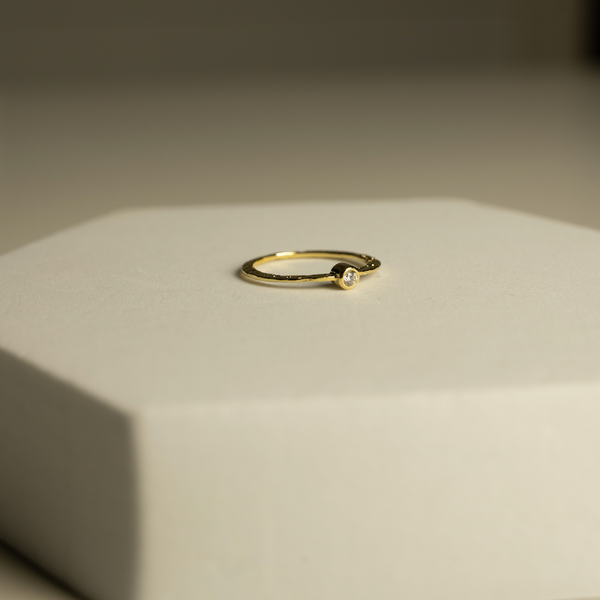 ANILLO SCINTILLANTE ENCHAPADO