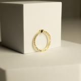 ANILLO SCINTILLANTE ENCHAPADO