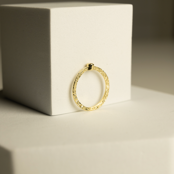 ANILLO SCINTILLANTE ENCHAPADO