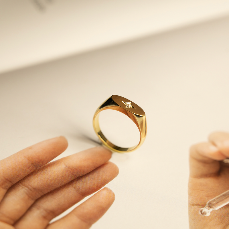 ANILLO FERRANDO ENCHAPADO