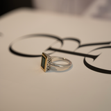 ANILLO FABBIANI TURMALINA VERDE