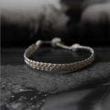 PULSERA BOX MARRUECOS PLATEADA
