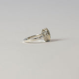 ANILLO SILVESTRI TOPACIO BLANCO