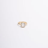 ANILLO  TOPACIO BLANCO