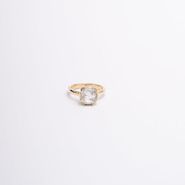 ANILLO  TOPACIO BLANCO