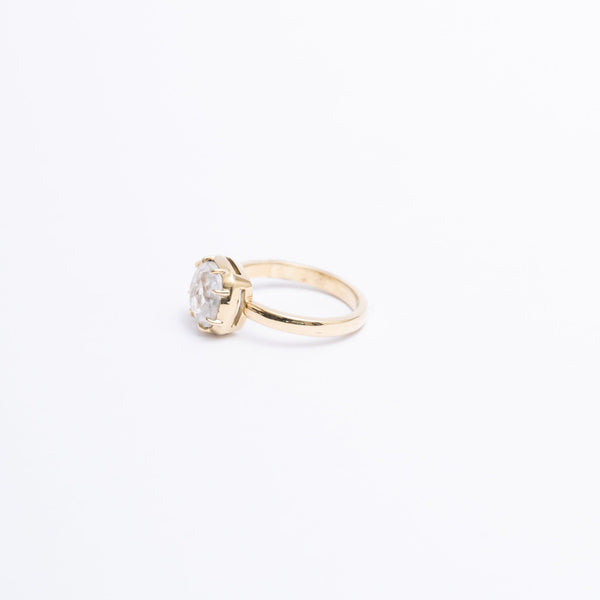 ANILLO  TOPACIO BLANCO