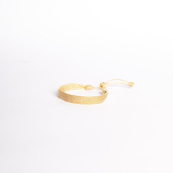 PULSERA IZY MARRUECOS DORADA