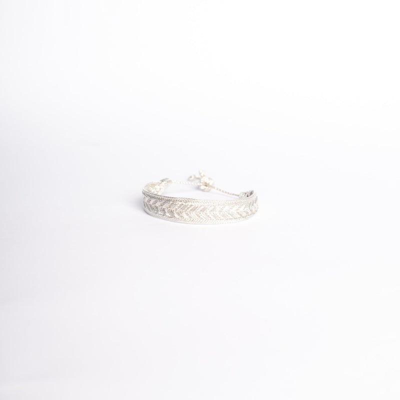 PULSERA ESPIGA MARRUECOS PLATEADA