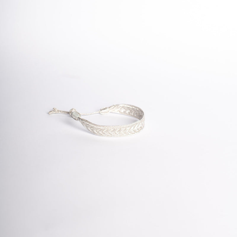 PULSERA ESPIGA MARRUECOS PLATEADA