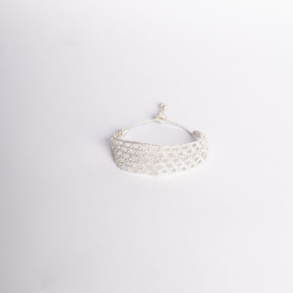 PULSERA LAMA MARRUECOS PLATEADA