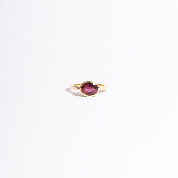 ANILLO COLUCCI TURMALINA ROSADA