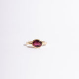 ANILLO COLUCCI TURMALINA ROSADA