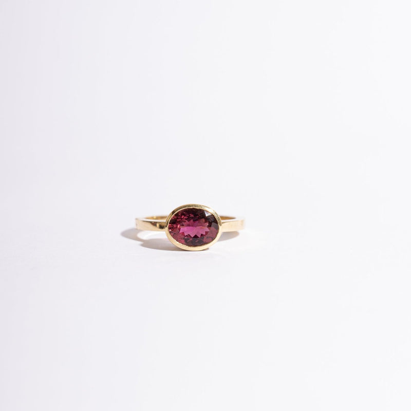 ANILLO COLUCCI TURMALINA ROSADA