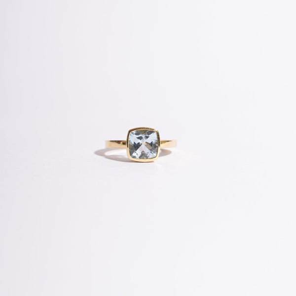 ANILLO GRAZIELLA AGUA MARINA