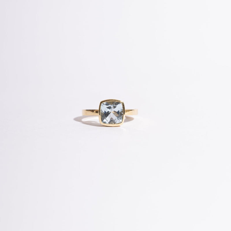 ANILLO GRAZIELLA AGUA MARINA
