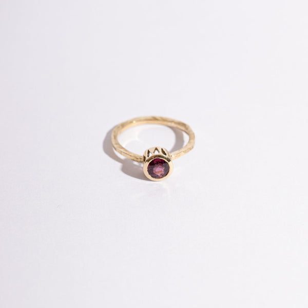 ANILLO CLEMENTINA TURMALINA ROSADA