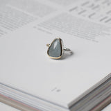 ANILLO BELLUNO AGUA MARINA