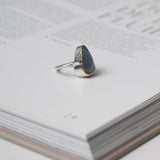 ANILLO BELLUNO AGUA MARINA