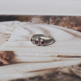 ANILLO DUNA 3 PIEDRAS