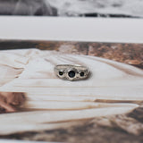 ANILLO DUNA 3 PIEDRAS