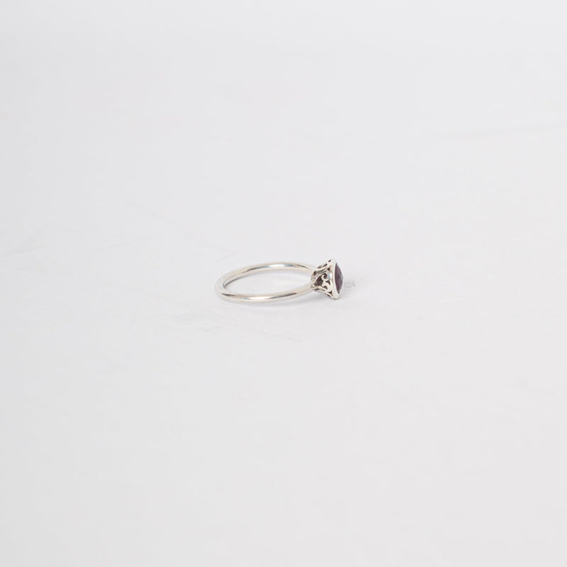 ANILLO CELLINI GRANATE