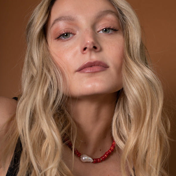 COLLAR EMMANUELLO CORAL