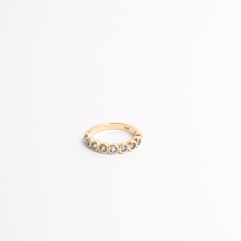 ANILLO CARLA 11 AGUA MARINAS