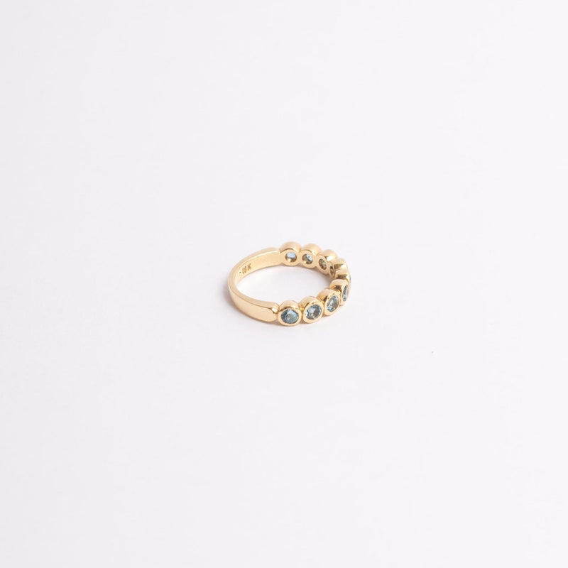 ANILLO CARLA 11 AGUA MARINAS