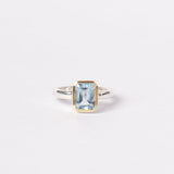 ANILLO SIBARI TOPACIO AZUL