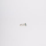 ANILLO SIBARI TOPACIO AZUL REDONDO GRANDE ( PRE ORDER)