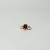 ANILLO AURA GRANATE