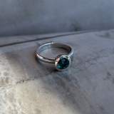 ANILLO CELLINI TURMALINA VERDE