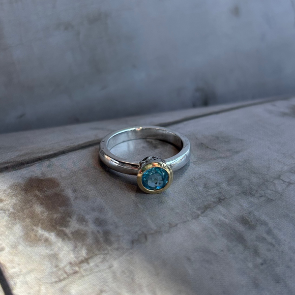 ANILLO CELLINI TOPACIO
