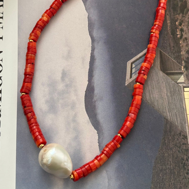 COLLAR EMMANUELLO CORAL