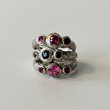 ANILLO DUNA 3 PIEDRAS