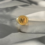 ANILLO DE SELLO DE ORO (A PEDIDO )