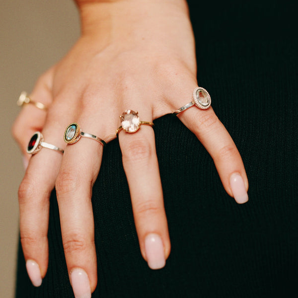 ANILLO FIAMMA TOPACIO BLANCO