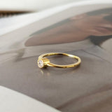 ANILLO ROMANA ENCHAPADO EN ORO