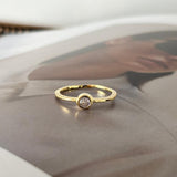ANILLO ROMANA ENCHAPADO EN ORO