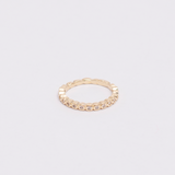 ANILLO MAZA ENCHAPADO EN ORO BRILLO