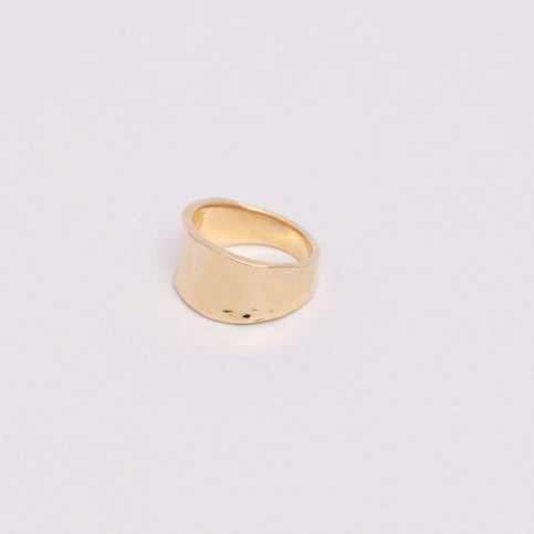 ANILLO PARODI ENCHAPADO EN ORO BRILLANTE